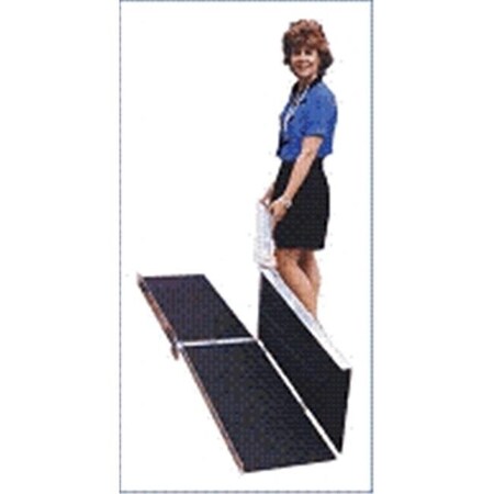 Prairie View Industries Prairie View Industries 8-ft x 30-in Portable Multifold Wheelchair Ramp 800 lb. Weight Capacity Maximum 16-in Rise WCR830